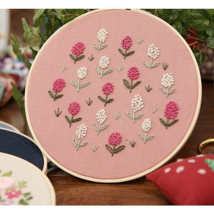 楽天市場】刺しゅう フランス刺繍 花柄 花 可愛 図案 バラ 糸 針 