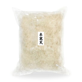 寒天 糸寒天 500g チャック袋付 保存食