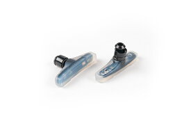 BMX ブレーキ シュー【ECLAT FORCE BRAKE PAD - FEMALE - CLEAR/BLACK】Uブレーキパッド シュー・よくキクブレーキシュー【メール便可能】