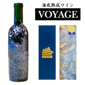 西伊豆海底熟成ワインVOYAGE【レ・ザレ・ド・カントメルル】2011年 赤ワイン フランス/ボルドー カベルネ・ソーヴィニヨン メルロー カベルネ・フラン 750ml 1本 海底 熟成 ワイン ギフト プレゼント 贈り物 海底ワイン 伊豆 熟成ワイン