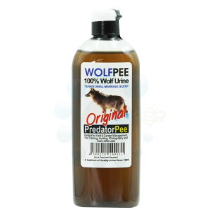 忌避剤 ウルフピー 液体 340ml クマよけ サル シカ イノシシ 被害 害獣対策 【送料無料】