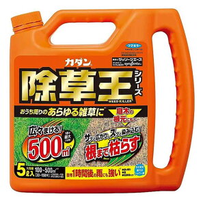 除草剤 雑草 カダン 除草王シリーズ ザッソージエース 5L 農薬 枯らす 庭木 根 効果 フマキラー