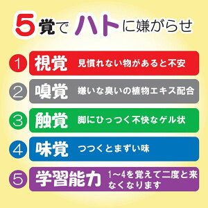 楽天市場 ハトよけ 鳩忌避剤 はとにげ る 10コ入り 植物成分配合 安心安全 鳥被害 鳩の糞対策 北海道 沖縄 離島配送不可 快適クラブ 楽天市場店