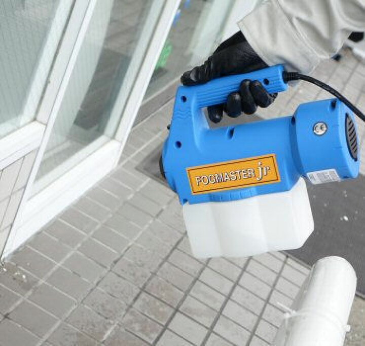 楽天市場】小型 噴霧器 電動ミスト器 フォグマスターJr 殺虫剤 消臭剤 