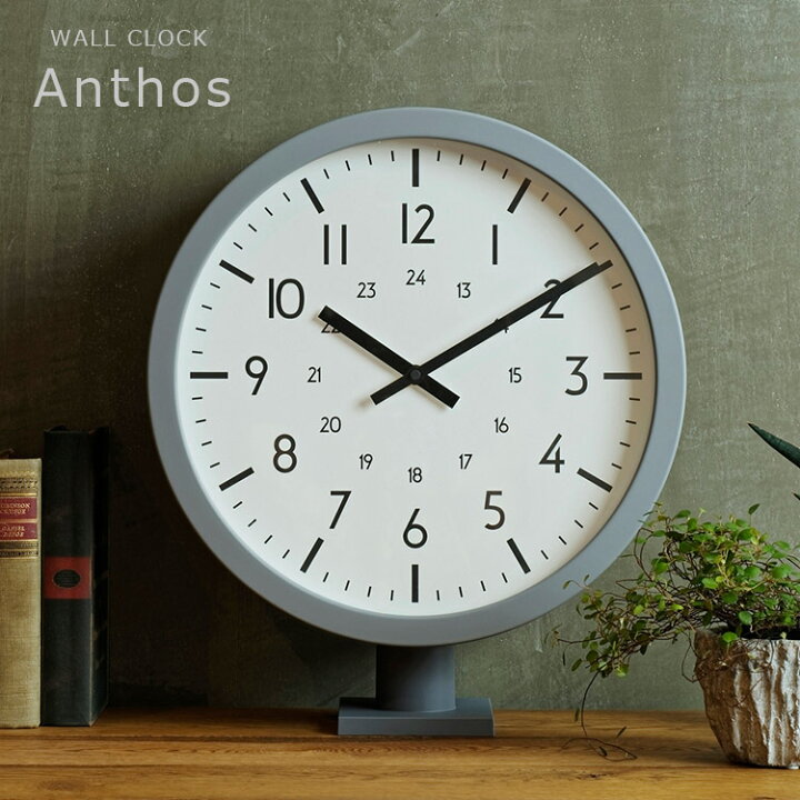 楽天市場】両面時計 アントス Anthos ダブルフェイス 掛け時計 