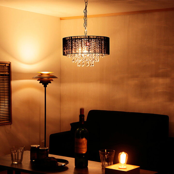 楽天市場】シャンデリア 1灯 ボニータ 照明 照明器具 天井照明 間接  