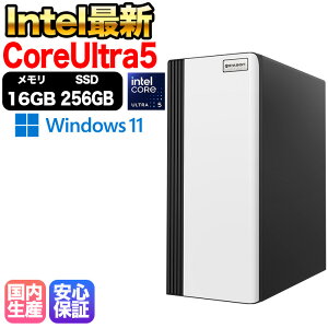 �y�C���e���ŐV Core Ultra 5 �V���[�Y2�z�y �����o�ׁI�����g�� �V�i�z�f�X�N�g�b�vPC Core Ultra 5 Windows11 ������16GB SSD256GB �X����PC �r�W�l�X �p�\�R�� �ȃX�y�[�X �����\ �e�����[�N MS Office�ǉ�