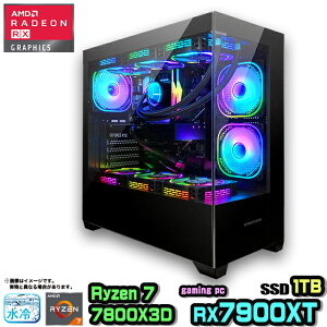 yRX7900XTځzyg VizQ[~Op\R Q[~OPC fXNgbv p\R AMD Radeon 7900XT Ryzen7 7800X3D SSD 1TB  32GB Windows11 10 fXNgbvPC ARGB  1Nۏ   Q