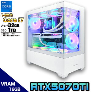 yBFԒlIg VizȈՐ Q[~Op\R s[X Q[~OPC fXNgbv p\R Intel 14 corei7 RTX5070Ti Windows11 10 SSD 1TB  32GB ARGB fXNgbvPC 1N