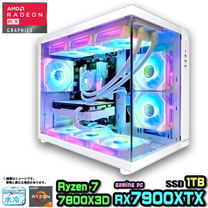 ySSԒlIzyRX7900XTXځzQ[~Op\R Q[~OPC fXNgbv p\R AMD Radeon 7900XTX Ryzen7 7800X3D SSD 1TB  32GB Windows11 10 fXNgbvPC ARGB  1Nۏ   Q