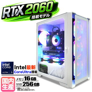 �y30���܂Œl�����I�ŐVCore Ultra 5���ځz�y�����g�� �V�i�z�Q�[�~���OPC Core Ultra 5 225F RTX2060 ������16GB SSD256GB Windows11 �f�X�N�g�b�vPC Apex VALORANT Minecraft FF14 ���_ GTA PUBG ����ҏW �z�M e�X�|�[�c 
