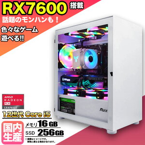 ySSԌ艿iIzQ[~OPC fXNgbv p\R Q[~Op\R RX7600 12 corei5 Windows11 10  16GB SSD 256GB fXNgbvPC 1Nۏ   Q[ XybN eX|[c