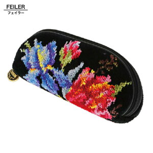 FEILER フェイラー メガネケース FEILER-47 2 マイア ブラック