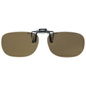 クリップオン偏光サングラス キーパー 9324-01 偏光ブラウン 日本製