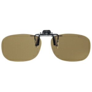 クリップオン偏光サングラス キーパー 9324-04 偏光ライトブラウン 日本製