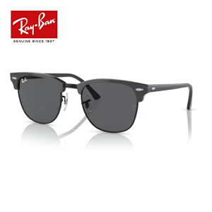 Ray-Ban Co@TOX 0RB3016 - Clubmaster Nu}X^[@1367B1 - Grey on black