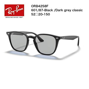 Ray-Ban ���C�o���T���O���X�@ORB4258F 601/87-Black/Dark grey classic 52��20-150