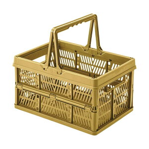 スタックボックス L | 東谷 カラー:ブラック / グリーン / グレー / ベージュ | 収納ボックス 折りたたみ 軽量 持ち運び スタイリッシュ 省スペース 耐久性 多用途 整理整頓 リビング ガレージ