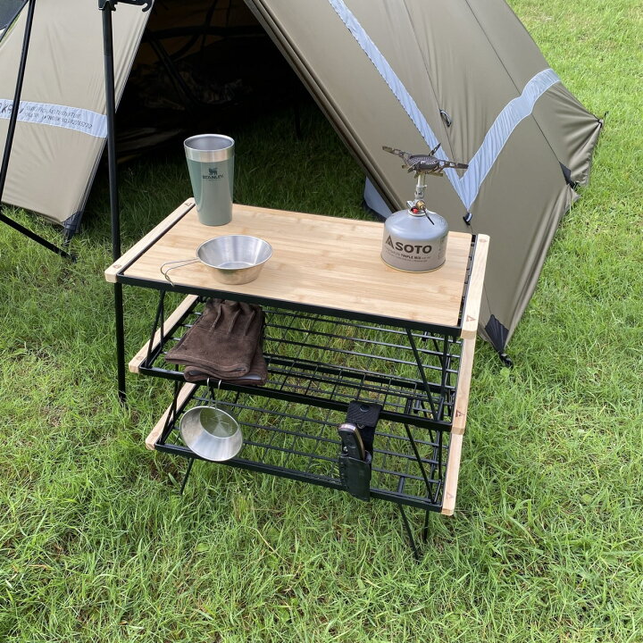楽天市場】【累計1万個 】組替え自由収納棚 Chill Camping チル 