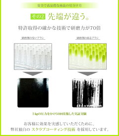 先端が違う