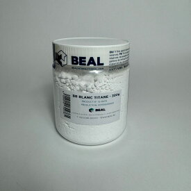 BR BLANC TITANE 300gr +-500ml piece　モールテックス顔料　白色
