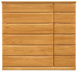 タンス たんす チェスト 日本製 木製 はいチェスト 幅150 6段 国産 完成品 開梱設置