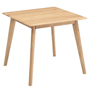 テーブル ダイニングテーブル 天然木 無垢材 幅80cm 2人用 2人掛け シンプル 北欧 モダン