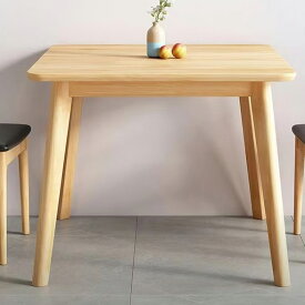 楽天最安値 ダイニングテーブルセット 丸テーブル 四角テーブル ブラウン/ナチュラル コンパクト軽量デスク 学習机/キッチン作業台 2人 4人椅子 ダイニングチェア デスク 食事 おしゃれ 高級感 正方形 食卓椅子セット 組立 天然木無垢材 幅60/70/80×高さ73cm 北欧 シンプル