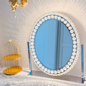 マラソン限定クーポン実施中 女優ミラー おしゃれ 拡大鏡付 美容室 プレミアム方形LEDミラー タッチ調光式 卓上化粧鏡ドレッサー ミラー 卓上ミラー 化粧ミラー 化粧鏡 壁掛け ハリウッドミラー サロン 卓上 大型化粧鏡 3色照明モード 明るさ調節 LEDバックライト