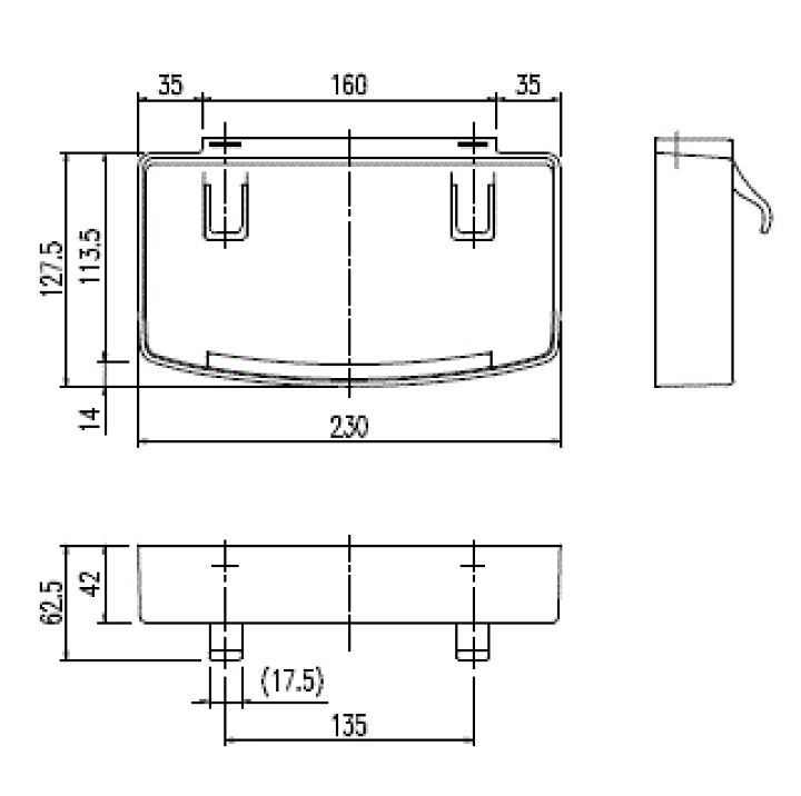 楽天市場】LIXIL(INAX) 収納棚 NT-230A(1)-1S/C03 : 快適水空館