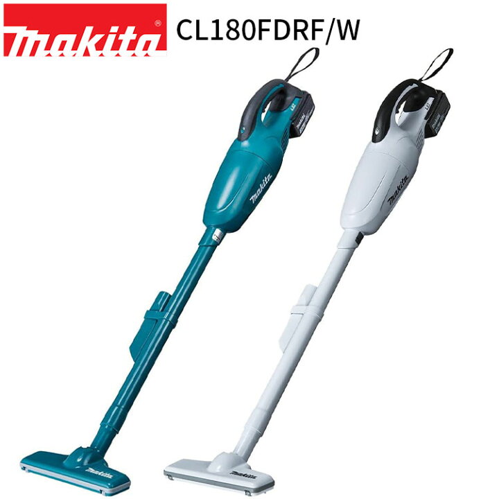 楽天市場】[マキタ 正規店 1年保証] 充電式 クリーナー CL180FDRF/W 