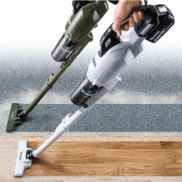 楽天市場】マキタ 掃除機 18V サイクロン 充電式 サイクロン一体式  