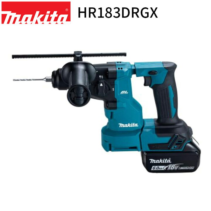 楽天市場】[正規店] マキタ 18mm 充電式 ハンマドリル HR183DRGX フル  