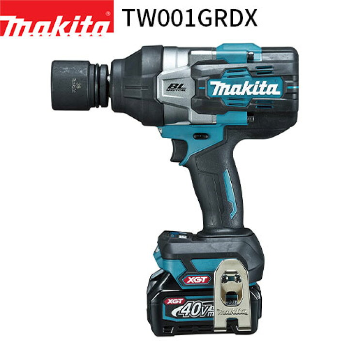 楽天市場】[マキタ 正規店] 充電式 インパクトレンチ TW001GRDX 40Vmax 