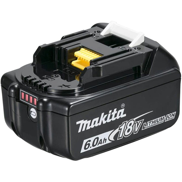 楽天市場】マキタ バッテリー 18V 純正 6.0Ah BL1860B A-60464 残容量 