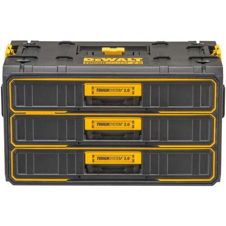 楽天市場】DEWALT デウォルト タフシステム2.0 3段引き出しチェスト 