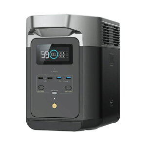 EcoFlow GRt[ DELTA 2 |[^ud f^2 ZMR330JP őo 1900W obe[e 1024Wh _S`ECIobe[  e |^d Lv AEghA d h d 
