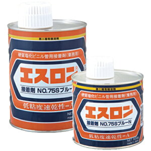 積水化学工業 セキスイ エスロン 接着剤 No.75S ブルーN(低粘度) 1kg S751B