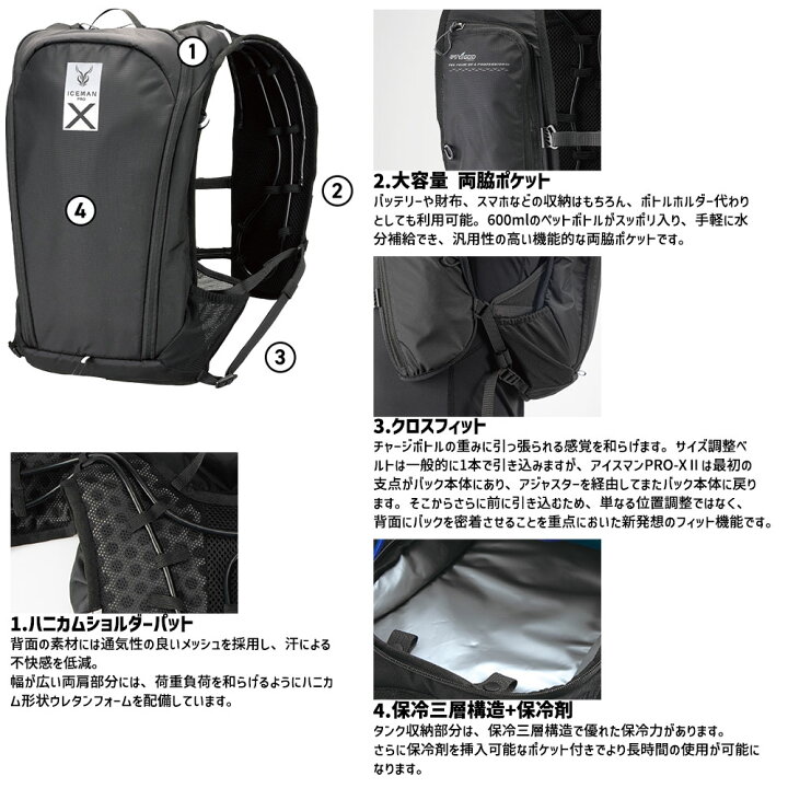 楽天市場】正規店 1年保証 2025 アイスマン PRO-X 2 ハーネス対応 フル 