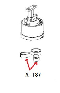 LIXIL(INAX) ی샊OtpbL A-187(1P)