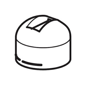 KVK シングルレバーカバー KP814-9