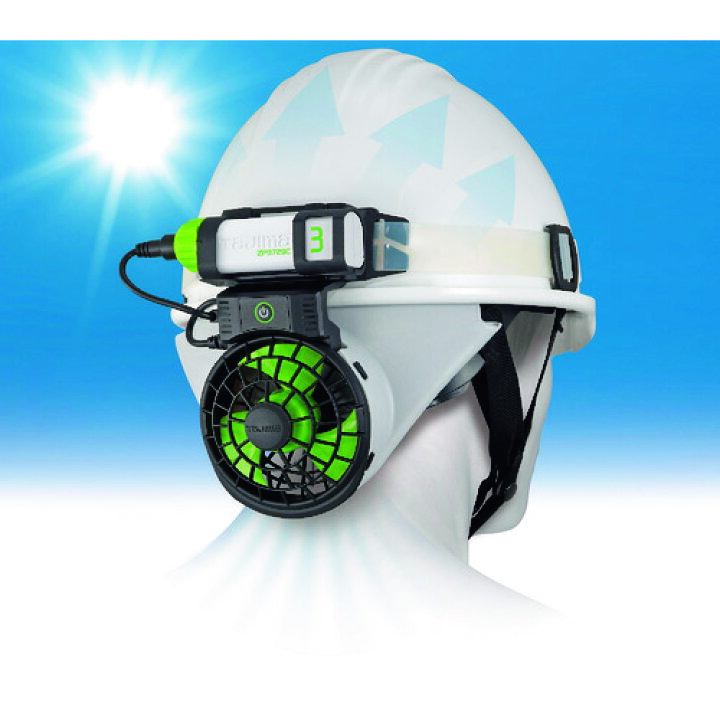 楽天市場】TAJIMA 清涼ファン 風雅ヘッド2 フルセット ヘルメット内 