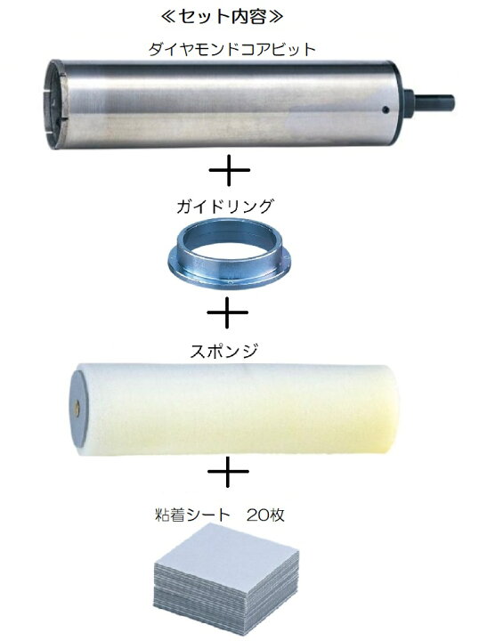 楽天市場】マキタ 湿式ダイヤモンドコアビット A-27084 穴あけ深さ 