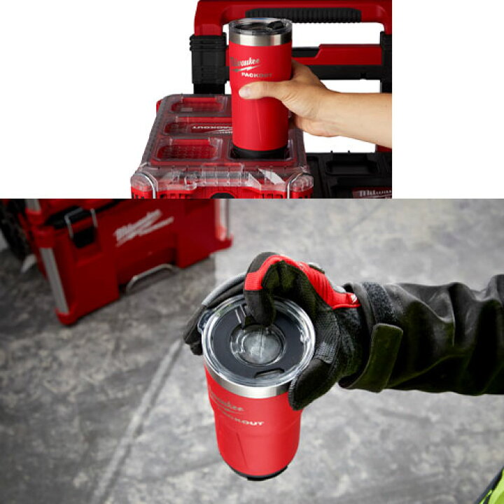 楽天市場】ミルウォーキー パックアウト タンブラーブラック L 590ml 
