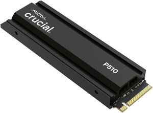 Crucial(�N���[�V����) P510 1TB �q�[�g�V���N�t�� 3D NAND NVMe PCIe5.0 M.2 SSD �ő�11,000MB/�b CT1000P510SSD5-JP 0649528946768
