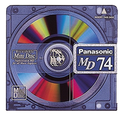 楽天市場】Panasonic MD ディスク 74分【2枚セット】 録音用 ミニ