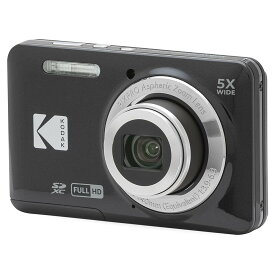 【新品/在庫あり]　KODAK (コダック) PIXPRO 使いやすい ズーム FZ55-BK 16MP デジタルカメラ 光学5倍ズーム (ブラック)