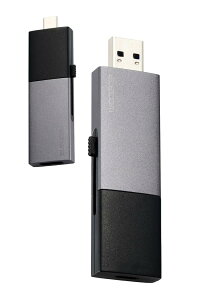 �G���R�� �O�t��SSD 500GB USB3.2 (Gen2) �Ή� �X���C�h�� �^�C�vC �^�C�vA �X���C�h�؂�ւ� �u���b�N ESD-EWC0500GBK