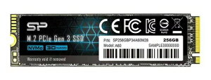 �V���R���p���[ SSD 256GB 3D NAND M.2 2280 PCIe3.0×4 NVMe1.3 P34A60�V���[�Y SP256GBP34A60M28 4713436129639