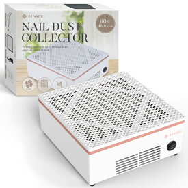 【楽天マラソン限定P5倍!!】 ＼ネイリストYouTuberが監修！！／ ネイル 集塵機 ネイルダストコレクター ネイルダストクリーナー 静音 ネイルマシン ネイルダスト ネイルオフ 卓上集塵機 ネイルケア セット ジェルネイル セルフ フィルター付き 強力吸引 粉塵 レジン
